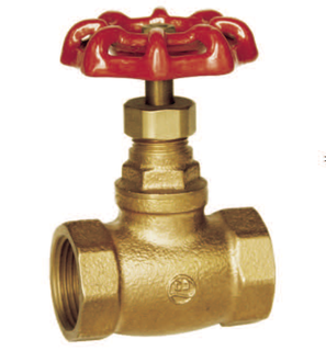 Quality assuredc Small manual two - way brass gate valve for project purpose