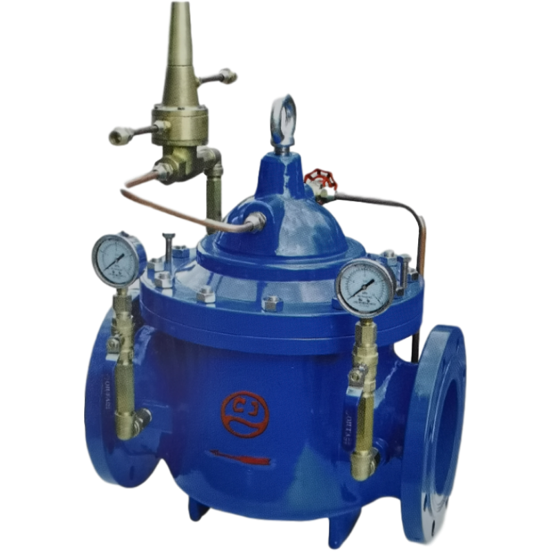 Differential pressure bypass valve control valve voltage bypass balance valve has a long service life