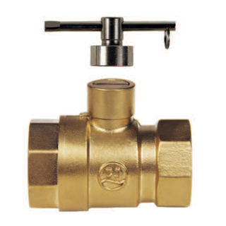 Well sold good quality forged brass ball valves with magnetic locking device
